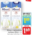 Fettarme H-Milch Angebote von Minus L bei EDEKA Heilbronn für 1,49 €