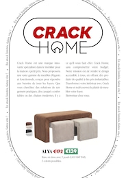 Offre Banc dans le catalogue Crack du moment à la page 28