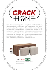 Pouf Angebote im Prospekt "Soldes jusqu'à -70% du 01/07 au 31/07" von Crack Pouf Angebote im Prospekt "Soldes jusqu'à -70% du 01/07 au 31/07" von Crack auf Seite 28