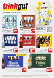 Trinkgut Discounter Prospekt der aktuellen Woche mit 6 Seiten, gültig von 14.09.2026 bis 19.09.2026, in Landscheid und Umgebung Aktueller Trinkgut Discounter Prospekt in Landscheid und Umgebung, "Aktuelle Angebote" mit 6 Seiten, 14.09.2026 - 19.09.2026