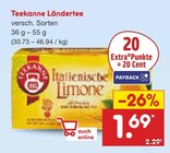 Ländertee Angebote von Teekanne bei Netto Marken-Discount Schwerin für 1,69 €