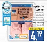 Lyoner im EDEKA Prospekt Bayrische Lyoner im aktuellen EDEKA Prospekt für 4,19 €