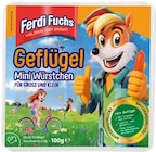 Geflügel Mini Würstchen von Ferdi Fuchs im aktuellen REWE Prospekt