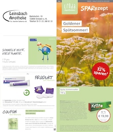 LINDA Premiumapotheke Prospekt für Reutlingen mit 3 Seiten LINDA Premiumapotheke Prospekt für Reutlingen: "Aktuelle Angebote", 3 Seiten, 01.09.2025 - 30.09.2025