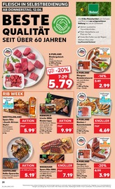 Aktueller Kaufland Prospekt mit Hackfleisch, "KNÜLLER", Seite 35