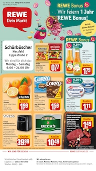 Aktueller REWE Prospekt "Dein Markt" Aktueller REWE Prospekt