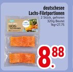 Lachs im EDEKA Prospekt Lachs-Filetportionen von deutschesee im aktuellen EDEKA Prospekt für 8,88 €