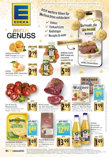 EDEKA Prospekt der Woche "Aktuelle Angebote" Seite 1, 24.11.2025 bis 29.11.2025 für Hirschhorn Aktueller EDEKA Prospekt "Aktuelle Angebote" Seite 1 von 41 Seiten für Hirschhorn