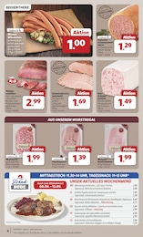 Mettwurst Angebot im aktuellen combi Prospekt auf Seite 8