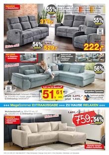 Couch im Opti-Megastore Prospekt "Coole Kleine Preise" mit 17 Seiten (Bremerhaven)