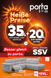 porta Möbel Prospekt "Heiße Preise", 16 Seiten, 05.07.2026 - 18.07.2026 porta Möbel Prospekt "Heiße Preise", 16 Seiten, 05.07.2026 - 18.07.2026