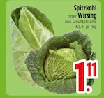 Spitzkohl Angebote bei EDEKA Straubing für 1,11 €