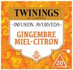 Promo Infusion Ayurveda Gingembre Miel Citron à 1,92 € dans le catalogue Intermarché à Spoy