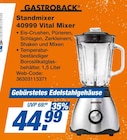 Standmixer 40999 Vital Mixer im Angebot bei expert in Herford Standmixer 40999 Vital Mixer Angebote von Gastroback bei expert Herford für 44,99 €