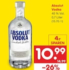 Aktuelles Vodka Angebot bei Netto Marken-Discount in Hildesheim ab 10,99 €