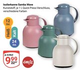 Isolierkanne Samba Wave im Angebot bei GLOBUS in Hof Isolierkanne Samba Wave Angebote von emsa bei GLOBUS Hof für 9,99 €