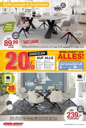 Aktueller Möbel Borst Prospekt mit Esstisch, "MACH' DIR DEIN ZUHAUSE SCHÖNER", Seite 8