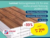 Laminat von Clever Pick im aktuellen ROLLER Prospekt für 7,99 €