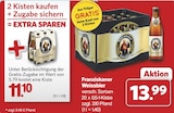 Weissbier von Franziskaner für 11,10 € bei famila Nordwest im Angebot Weissbier von Franziskaner im aktuellen famila Nordwest Prospekt