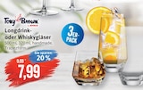 Longdrinkgläser oder Whiskygläser Angebote von Tony Brown by Stolz bei Kaufhaus Stolz Neumünster für 7,99 €