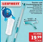 Fenster- und Staubreinigung-Set Angebote von LEIFHEIT bei Marktkauf Coburg für 19,99 €