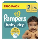 Couches Trio Pack - PAMPERS à 31,09 € dans le catalogue Carrefour