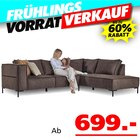 Aktuelles Aspen Ecksofa Angebot bei Seats and Sofas in Stuttgart ab 699,00 €