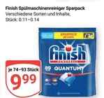 Spülmaschinenreiniger Sparpack im Angebot bei GLOBUS in Hoyerswerda Spülmaschinenreiniger Sparpack Angebote von Finish bei GLOBUS Hoyerswerda für 9,99 €
