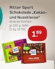 Aktuelles Schokolade "Kakao- und Nussklasse" Angebot bei Akzenta in Mülheim (Ruhr) ab 1,69 €