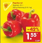 Paprika rot Angebote von MARKT TAG bei Netto Marken-Discount Lüdenscheid für 1,55 €