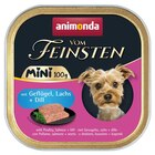 Animonda Vom Feinsten Mini Adult mit Geflügel, Lachs + Dill 100 g bei Zookauf im Jessen Prospekt für 0,59 €