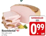 Riesenleberkäs bei EDEKA im Karlshuld Prospekt für 0,99 €