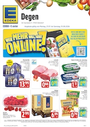 EDEKA Prospekt "Wir lieben Lebensmittel!", 38 Seiten, 27.07.2026 - 27.07.2026 Aktueller EDEKA Prospekt, "Wir lieben Lebensmittel!", mit Angeboten der Woche, gültig von 27.07.2026 bis 27.07.2026