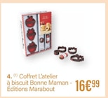 Coffret L'atelier à biscuit - Bonne Maman / Éditions Marabout dans le catalogue Monoprix