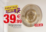 Promo Horloge mécanique à 39,99 € dans le catalogue Bazarland à Bagnols-sur-Cèze