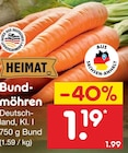 Möhren für 1,19 € bei Netto Marken-Discount im Angebot Möhren im aktuellen Netto Marken-Discount Prospekt