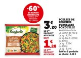 Poelees de legumes surgelees - Bonduelle dans le catalogue Super U