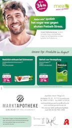 mea - meine apotheke Prospekt für Gunzenhausen: "Unsere August-Angebote", 4 Seiten, 01.08.2026 - 31.08.2026