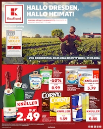 Kaufland Prospekt „Hier bin ich richtig“ für Cunnersdorf b Freital und Umgebung mit 68 Seiten Kaufland Prospekt für Cunnersdorf b Freital und Umgebung: „Hier bin ich richtig“, 68 Seiten, 03.09.2026 - 09.09.2026