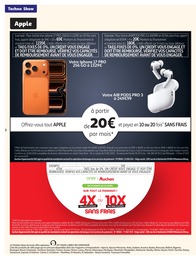 Offre Apple dans le catalogue Auchan Hypermarché du moment à la page 2