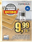 Klick-Laminat Eiche rustik natur im Angebot bei wohnstore Petzold in Cottbus Klick-Laminat Eiche rustik natur Angebote von ESPRIMO bei wohnstore Petzold Cottbus für 9,99 €