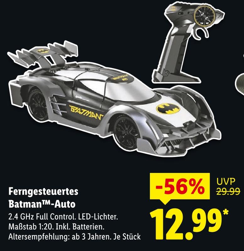 Ferngesteuertes Batman-Auto