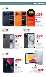 Promos Tablette dans le catalogue "LES PRIX BAS lancent le match" de Hyper U Tablette en promo dans le catalogue Hyper U à la page 7