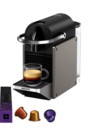 Machine à café Nespresso Pixie titane - KRUPS en promo chez Carrefour Nanterre à 99,99 €