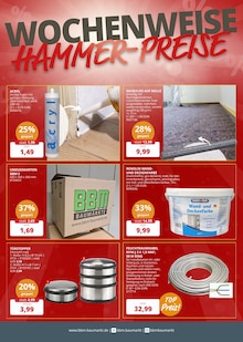 Aktueller BBM Baumarkt Bassum Prospekt BBM Baumarkt Prospekt Bassum "So schön kann Baumarkt sein" mit 16 Seiten