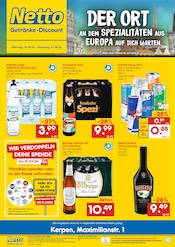 Aktueller Netto Marken-Discount Prospekt mit Energydrink, "DER ORT AN DEM SPEZIALITÄTEN AUS EUROPA AUF DICH WARTEN.", Seite 1