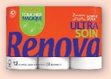 -30% de remise immédiate sur la gamme essuie tout & papier toilette RENOVA à Super U dans Jourgnac -30% de remise immédiate sur la gamme essuie tout & papier toilette RENOVA à Super U dans Jourgnac