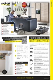 Backofen Angebot & Preis im aktuellen BRAUN Möbel-Center Prospekt Backofen Angebot im aktuellen BRAUN Möbel-Center Prospekt auf Seite 15