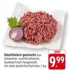 EDEKA Hauenstein - Hackfleisch gemischt Angebot im Prospekt Hackfleisch gemischt bei EDEKA im Hauenstein Prospekt für 9,99 €