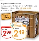 Aktuelle Wasser Angebote bei GLOBUS in Krefeld Aktuelles Aquintus Angebot bei GLOBUS in Krefeld ab 2,49 €